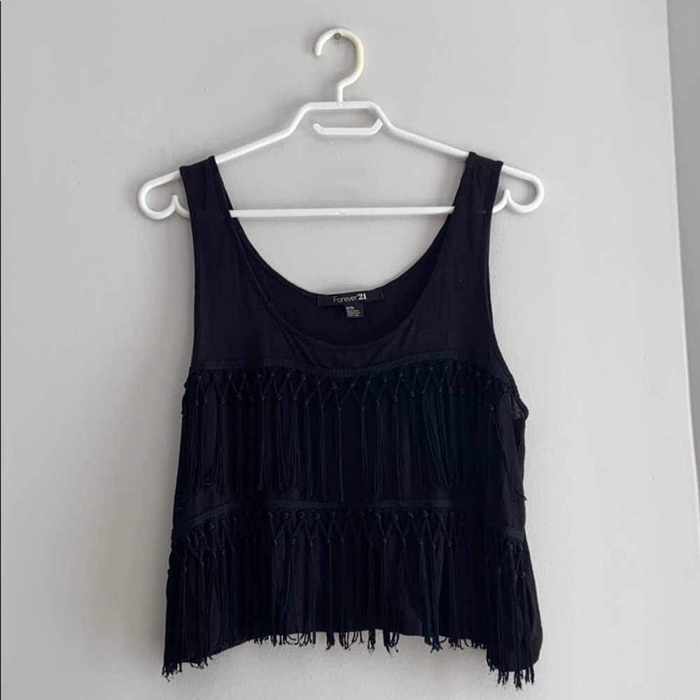 Forever 21 macrame tank